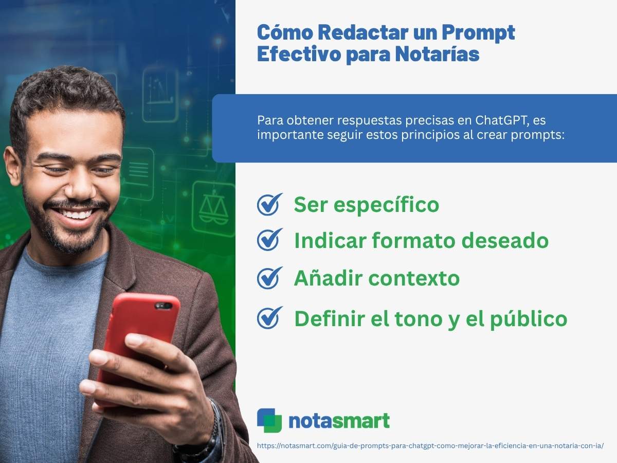 Cómo Redactar un Prompt Efectivo para Notarías